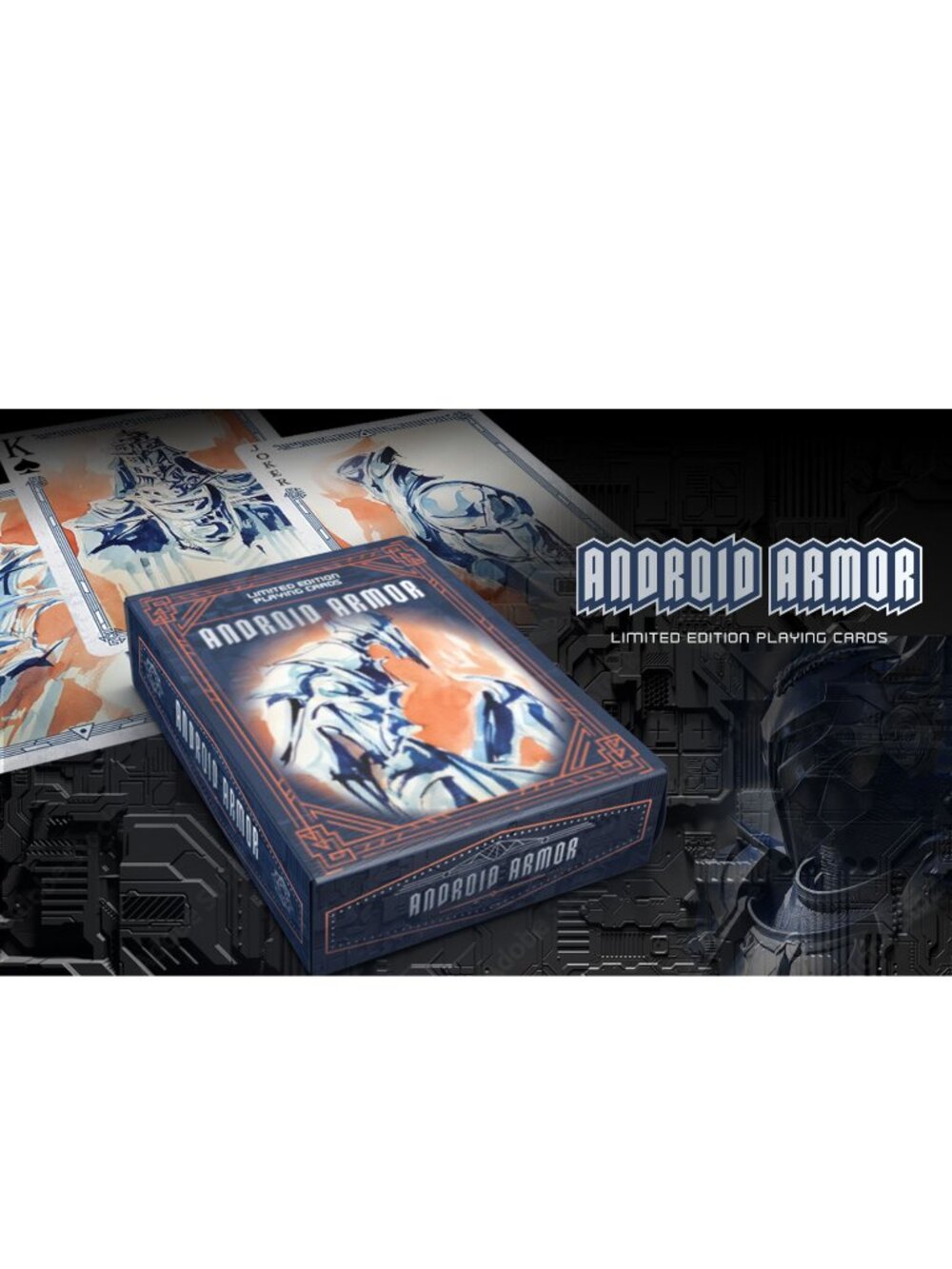Android Armor Playing Card Deck -  limited edition